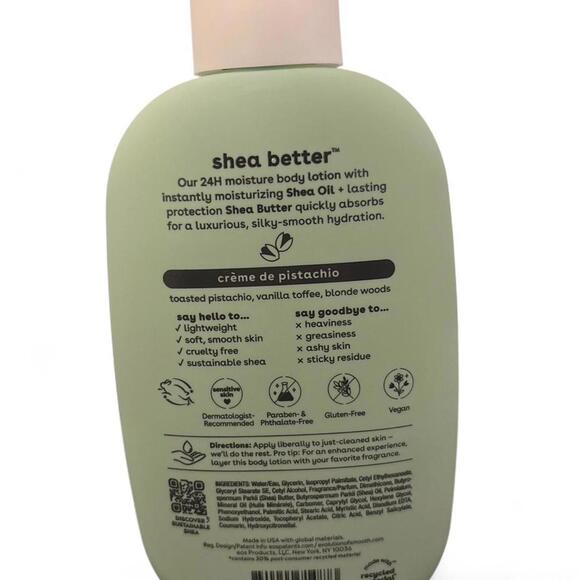 eos "crème de pistachio" body lotion - Picture 2 of 3